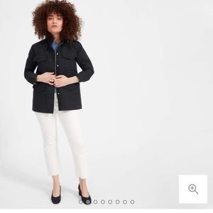Everlane utility jacket in black